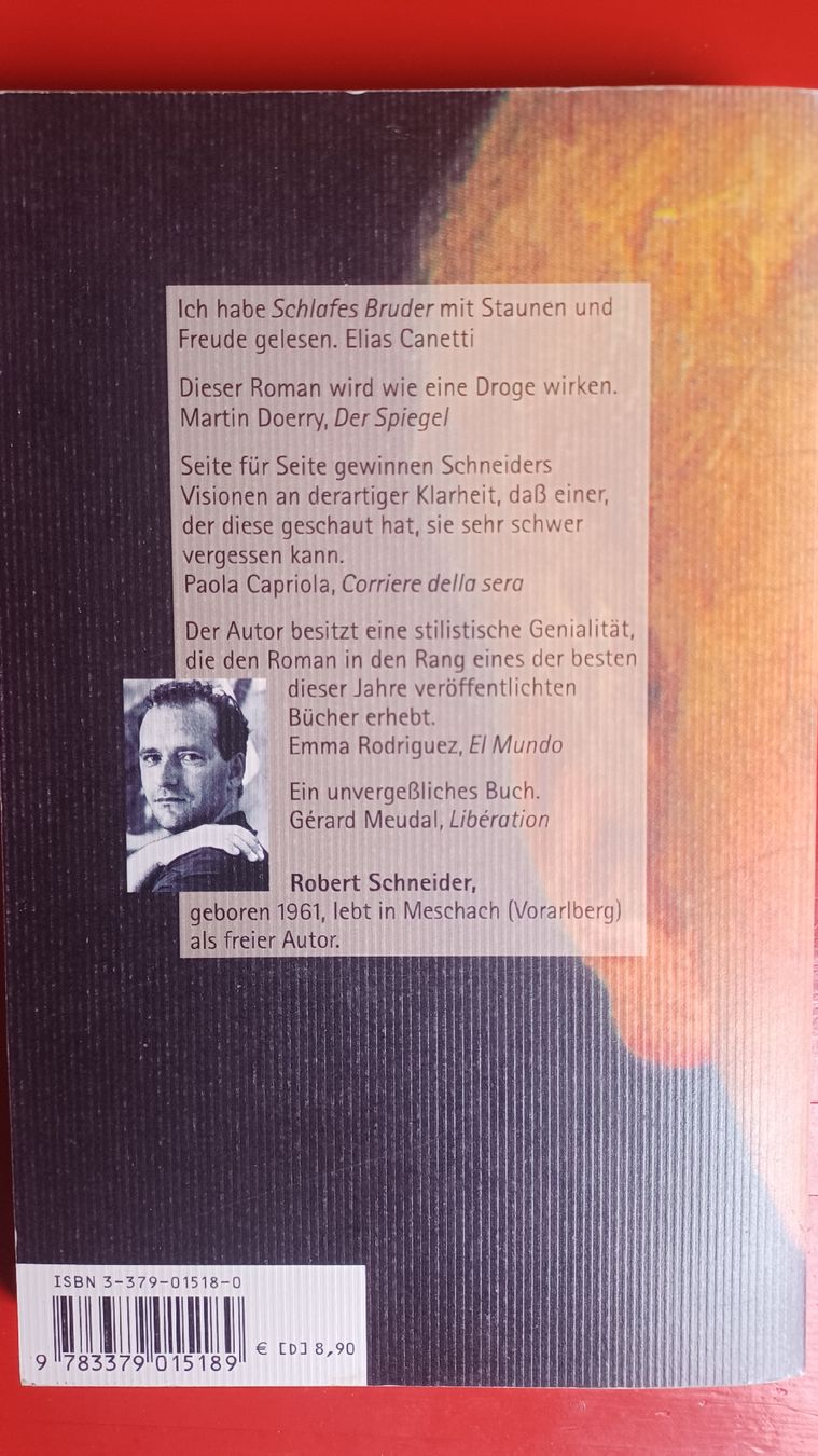 Libri: Robert Schneider, Schlafes Bruder – Usato da Watt venduto da Wfifi 1