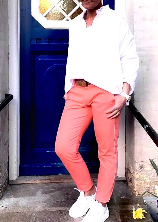 Mos mosh Hosen: Mos Mosh Stoffhose Gr. 38, sugar coral – Gebraucht aus Kreuzlingen von shopaholicatheart_3