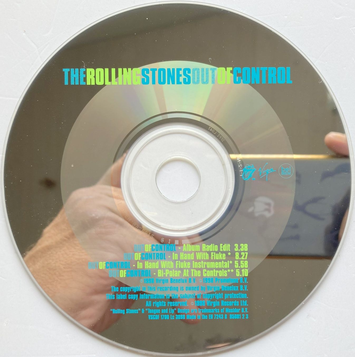 CD: ROLLING STONES - OUT OF CONTROL – Usato da Bottens venduto da hotter-than-hell 2