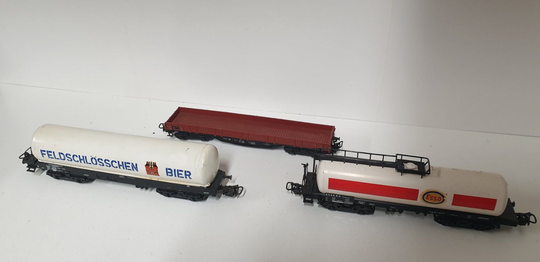 Märklin Modellini di ferrovie: Märklin Güterwagen Set  H0/AC – Usato da Geroldswil venduto da TopTrain54 1