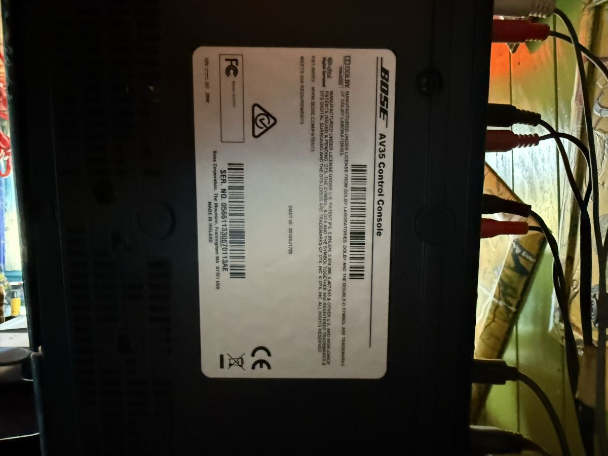 Bose Verstärker: Bose AV35 Control anlage – Gebraucht aus Nebikon von Chrogali 4