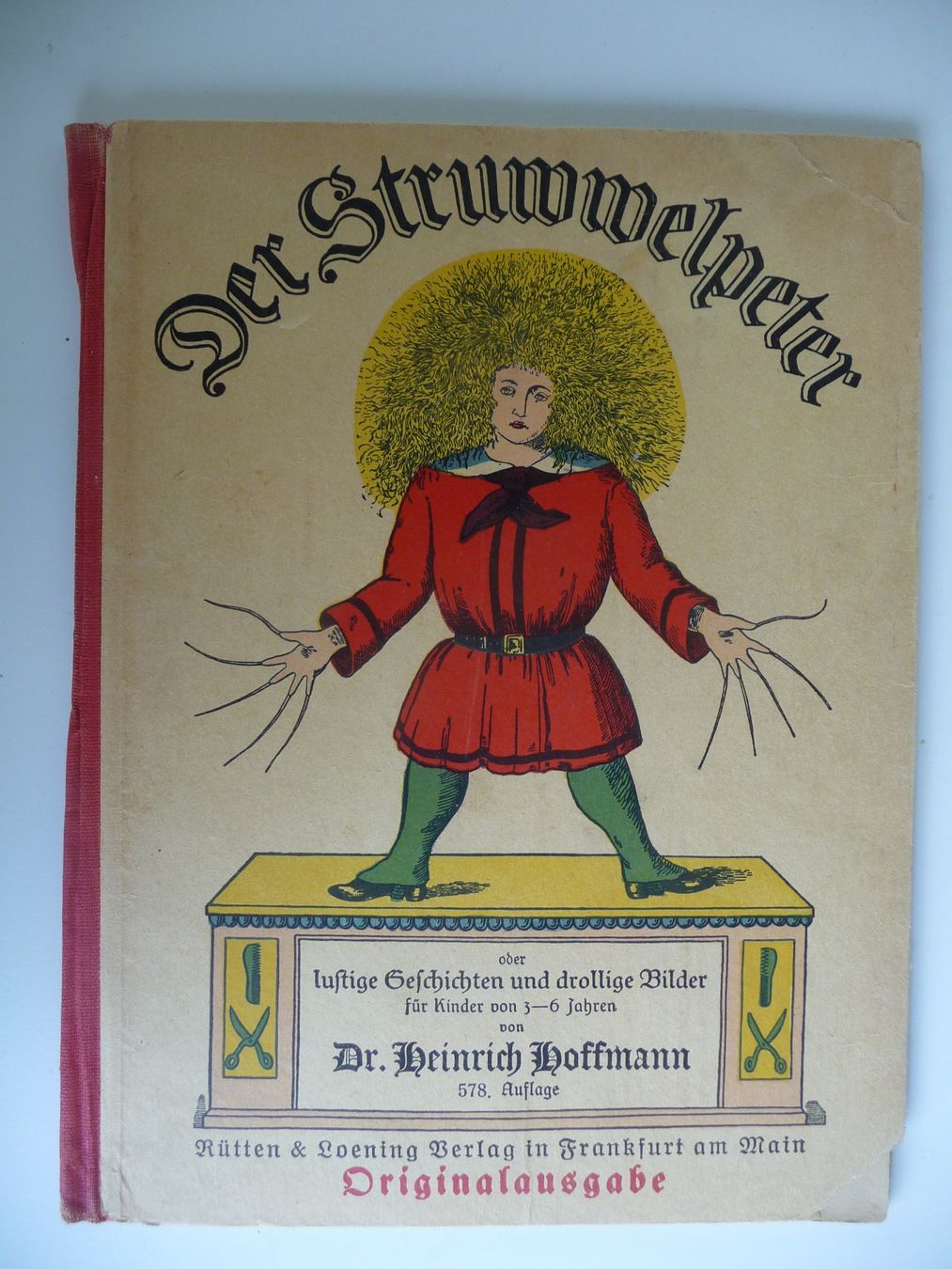 Libri: DR. HEINRICH HOFFMANN - DER SRUWWELPETER – Difettoso da Aesch BL venduto da Imoonlight
