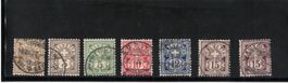 1906 Zifferzeichnung mit Falz unbestimmte Typen