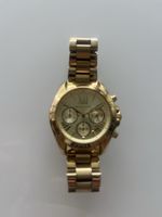 Michael Kors Uhr goldfarben Damenuhr Chronograph gebraucht