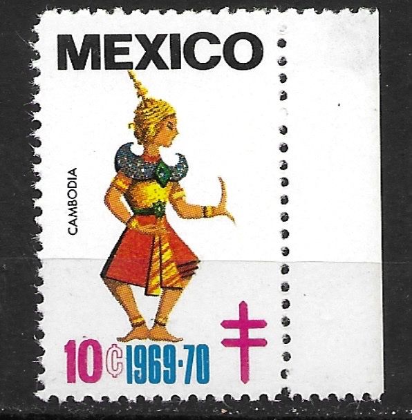 Tous les timbres: Mexiko 1969: Vignette Tuberkulosebekämpfung – D'occasion à Zürich par Rainstamps