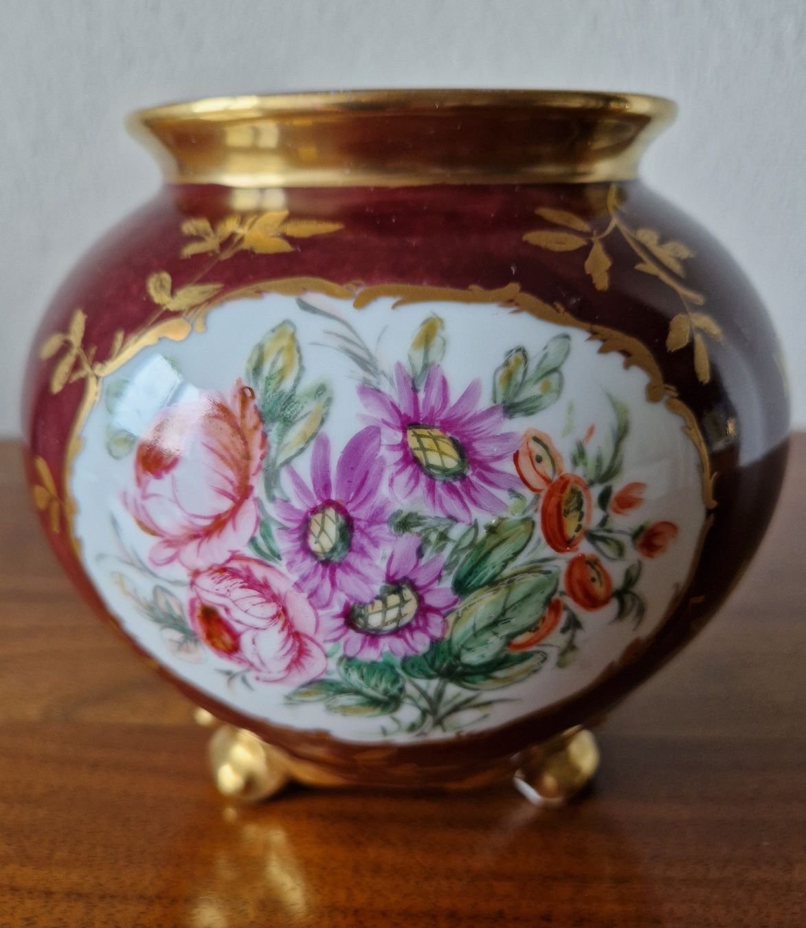 Vasi & Recipienti: Blumenvase Handbemalt – Usato da Bern venduto da Antikbatik