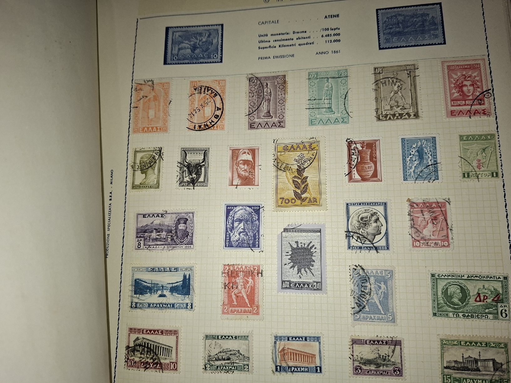Tutti i francobolli: Album div. Länder 50S – Usato da Balgach venduto da SIMEON27