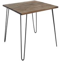 Esstisch - 80cm braun Akazie