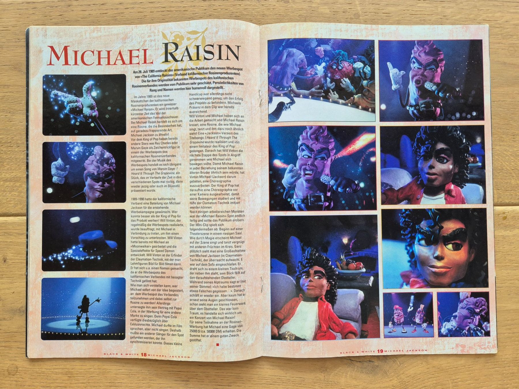 Riviste & Magazine: Michael Jackson - Black & White - Nr. 25 (D) – Usato da Savièse venduto da coeur88 1