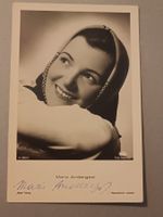 Maria Andergast - † 1995 - Handsignierte "Ross"-Karte