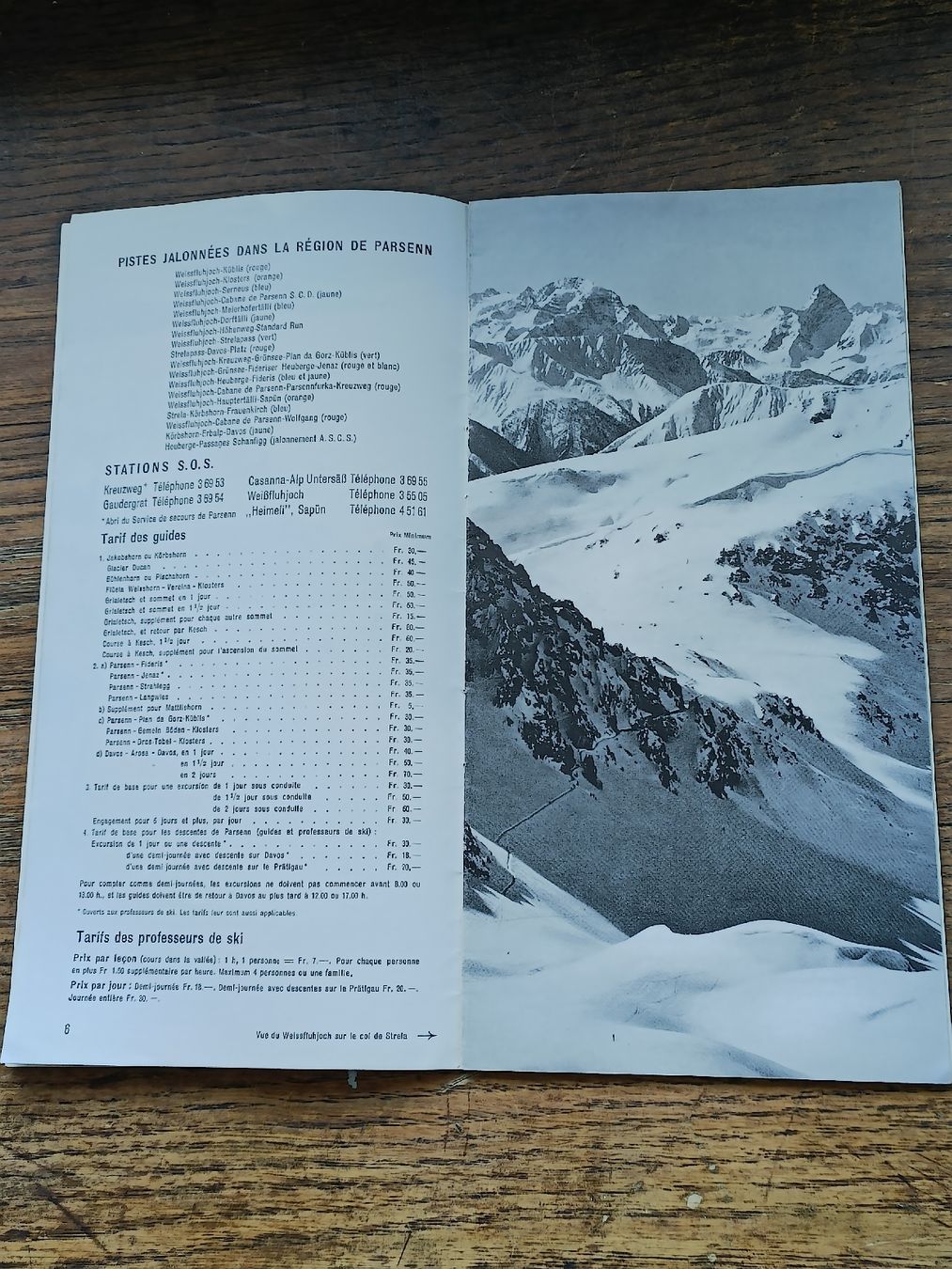 Documenti: Alter Prospekt / Davos Parsenn 1947-48 – Usato da Brugg AG venduto da Ente015 4