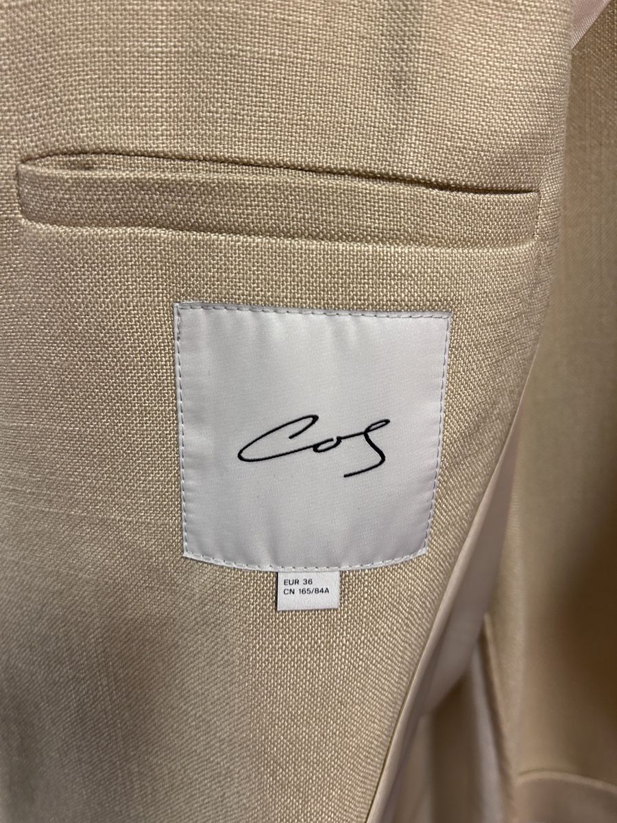 Cos Giacche: COS Blazer beige Grösse 36 – Usato da Zürich venduto da Secondhanddealer 6