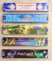 5 Pack Räucherstäbchen Satya Nag Champa Serie