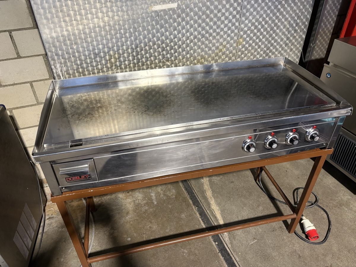 Griglie: Professionelle Edelstahl Grillplatte – Usato da Wohlen AG venduto da Moh80 5
