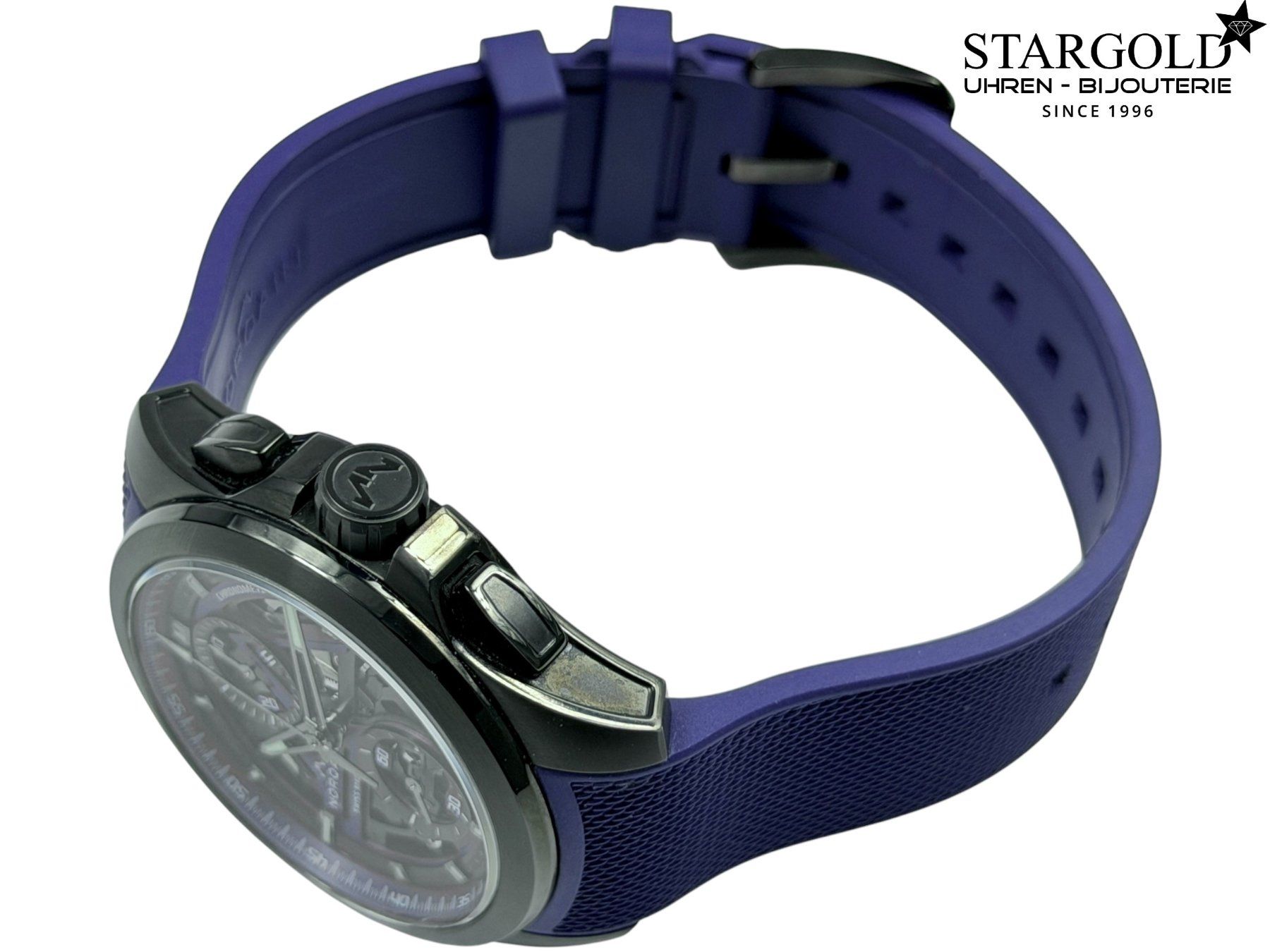 Norqain Orologi: Norqain Independence Skeleton Chrono - NNT3200C/P320 – Usato da Zürich venduto da Stargold-Uhren 4