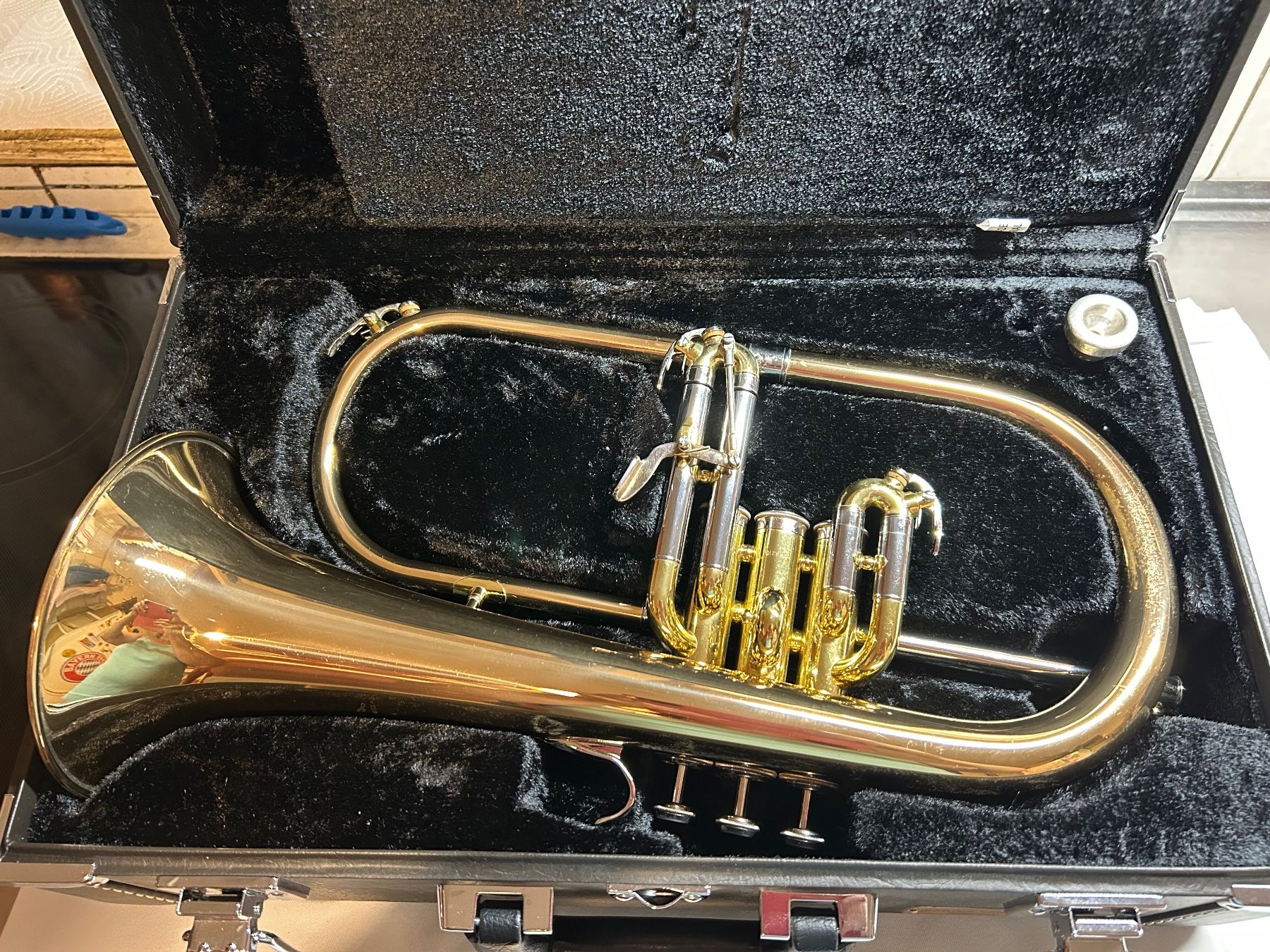 Yamaha Instruments de musique: Flügelhorn Yamaha – D'occasion à Langwiesen par rhytromp