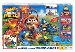 Hot Wheels Monster Trucks T-Rex Vulkanarena Volcano Arena