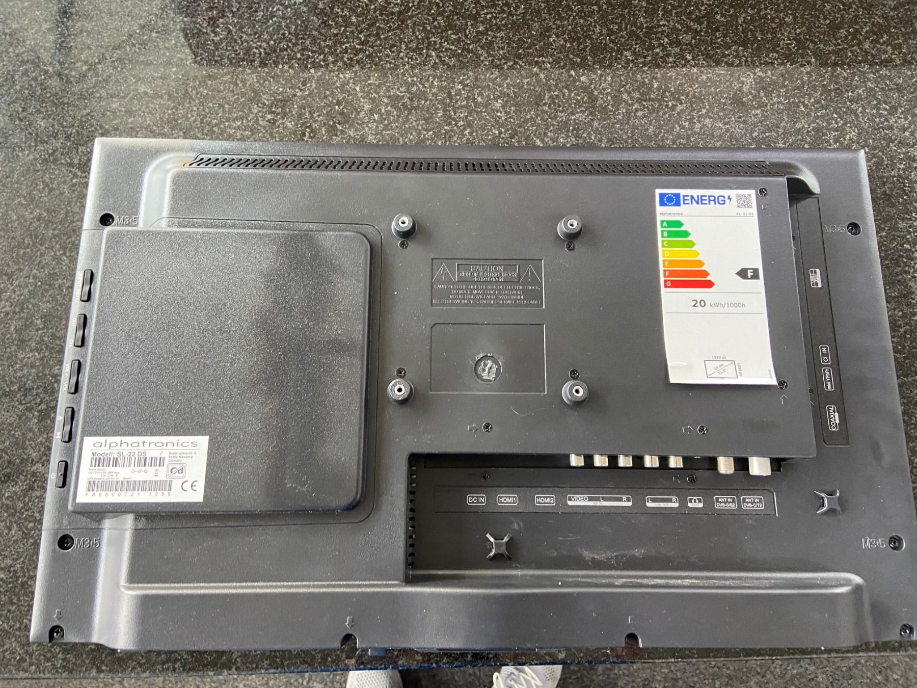 Televisori: Alphatronics SL- 22 DS Fernseher – Usato da Emmen venduto da CZ6032 1