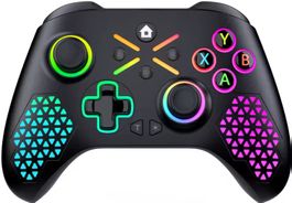 Xbox Controller kabellos Gamepad PC Windows 2,4G RGB Gyro
