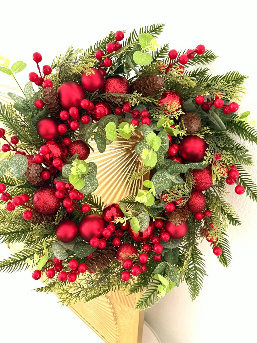 Alle Dekorationen: Weihnachtskranz gross 55 cm – Neu und originalverpackt aus Bern von Miraitrading 2