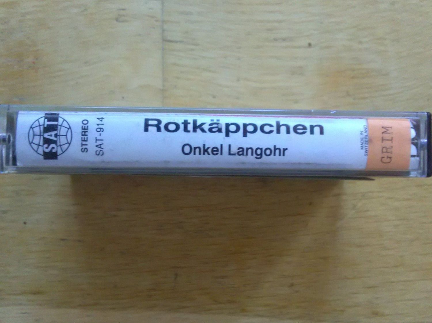 Kompaktkassetten: Rotkäppchen: Onkel Langohr (BibliothekX) – Gebraucht aus St.Galllen von elkaphone 1