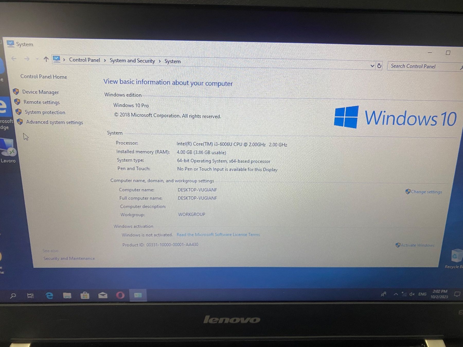 Lenovo Notebooks: Lenovo E31-80 laptop – Gebraucht aus Zürich von Tavares2077 1