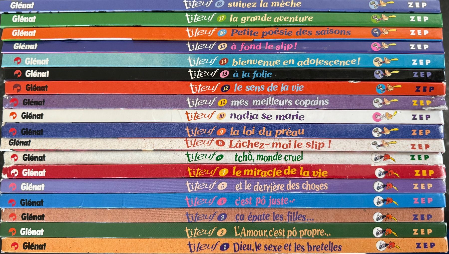 Fumetti: BD Titeuf collection complète – Usato da Le Locle venduto da ant_xkv6 1