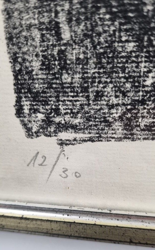 Grafica & Litografie: Lithografie Albert Gerster von 1953 – Usato da Flums venduto da Flumsantik 3