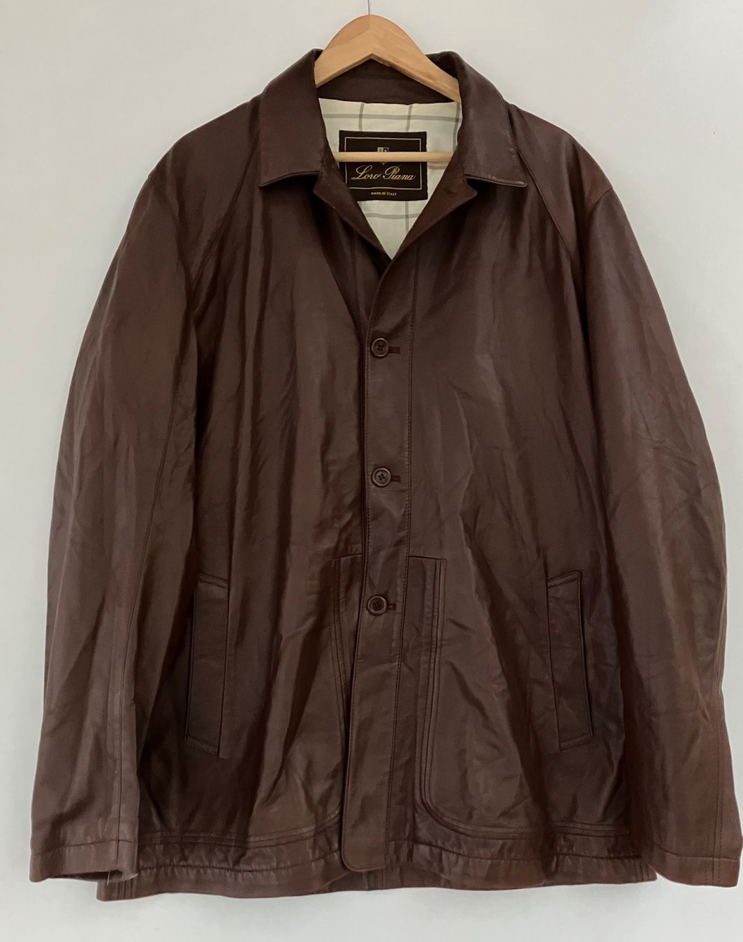 Loro Piana Giacche: Loro Piana Lederjacke Gr.L – Usato da Unterägeri venduto da Jutka_04