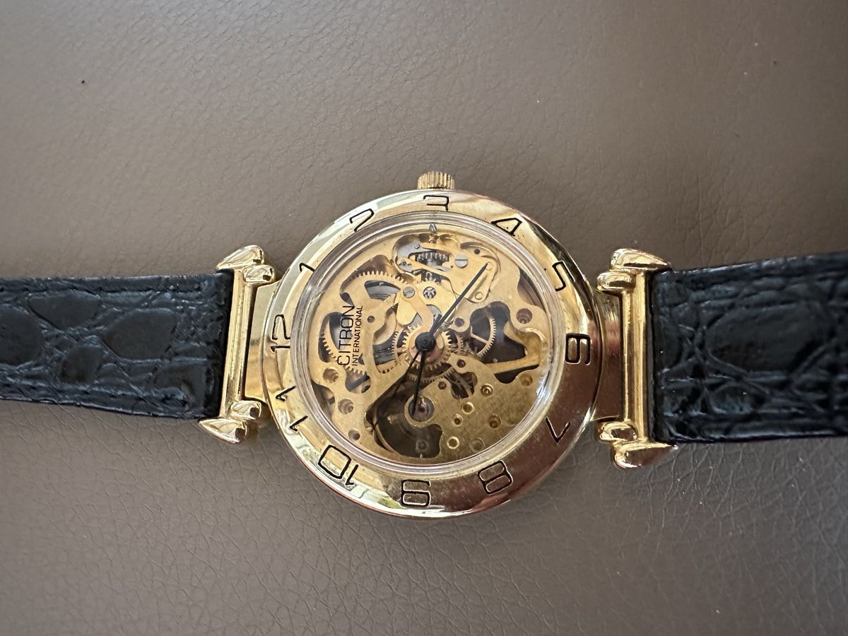 Orologi: Citron international Skelett Armbanduhr – Usato da Herbriggen venduto da Sehrazade 4