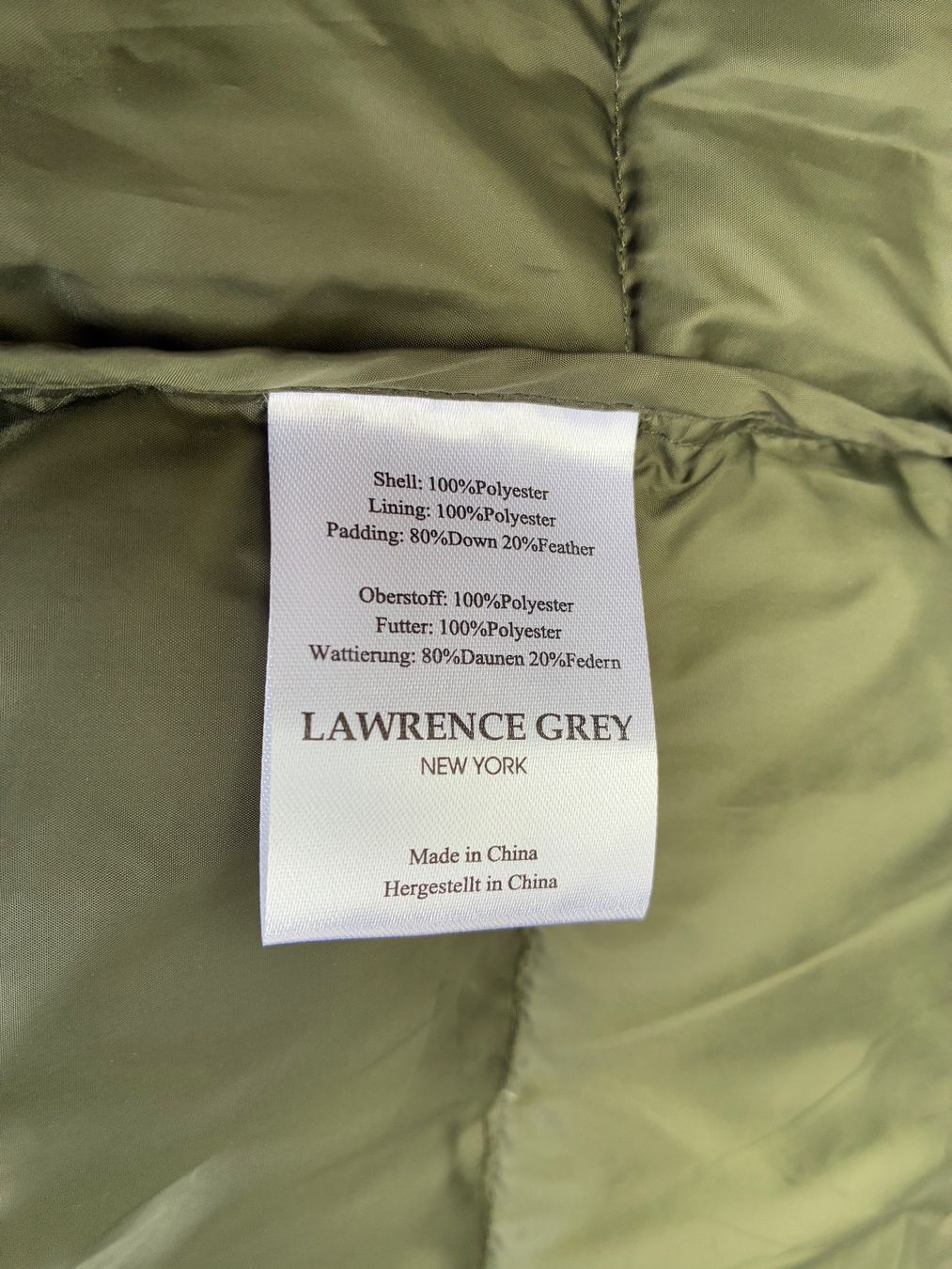 Giacche: Lawrence Grey Steppjacke und Daunenweste – Usato da Horw venduto da adler65 9
