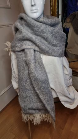 🌺SANNWALD hochwertiger Vintage-Schal aus Mohair 🌺