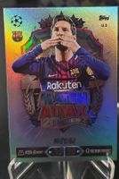 Carte Topps Match Attax Lionel Messi état neuf