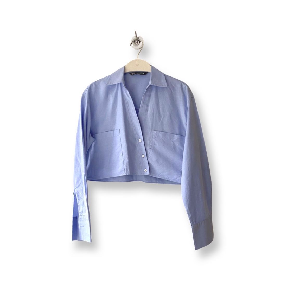 Zara Blusen: ZARA kurze CROPHEMD - wie neu - – Gebraucht aus Jona von vanessasupermarket20 5