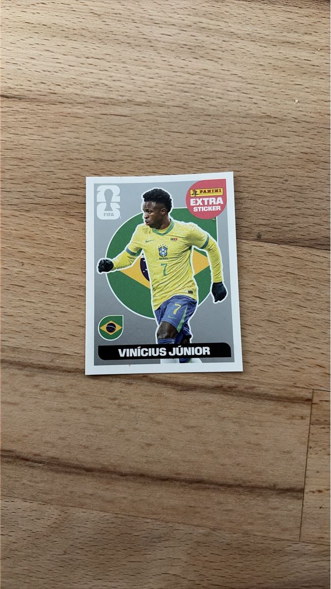 Panini Sammelbilder & Trading cards: Panini Extra Sticker VINICIUS JUNIOR – Neu (gemäss Beschreibung) aus Urtenen-Schönbühl von Hattrick3
