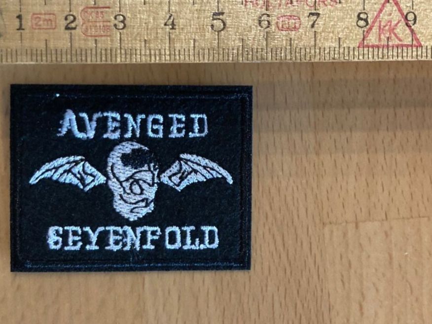 Avenged Sevenfold Patch Sticker Aufnäher Metal Rock Band (Neu (gemäss ...