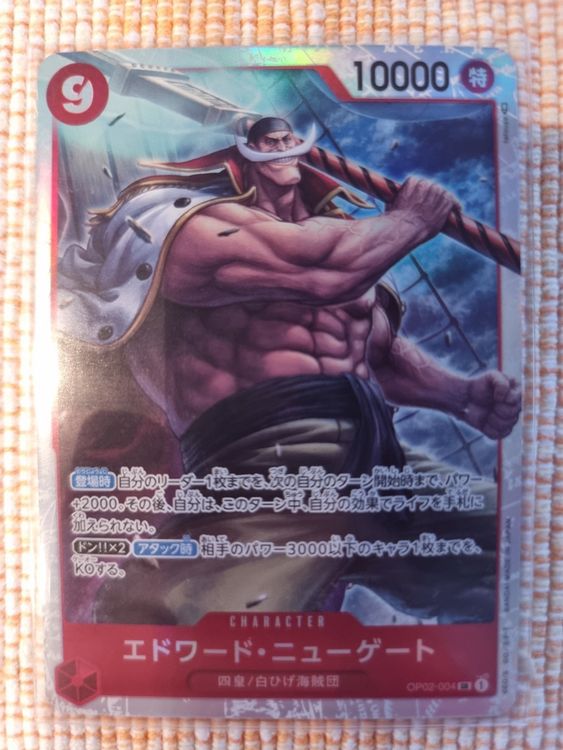 One Piece TCG Edward Newgate | Acheter sur Ricardo
