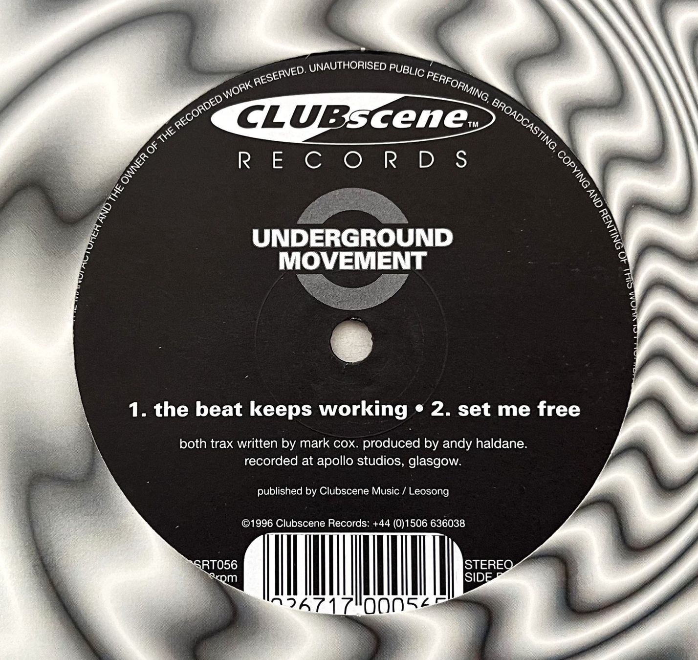 Schallplatten: Underground Movement – The Beat Keeps Working Vinyl – Gebraucht aus Oftringen von Vucki 1