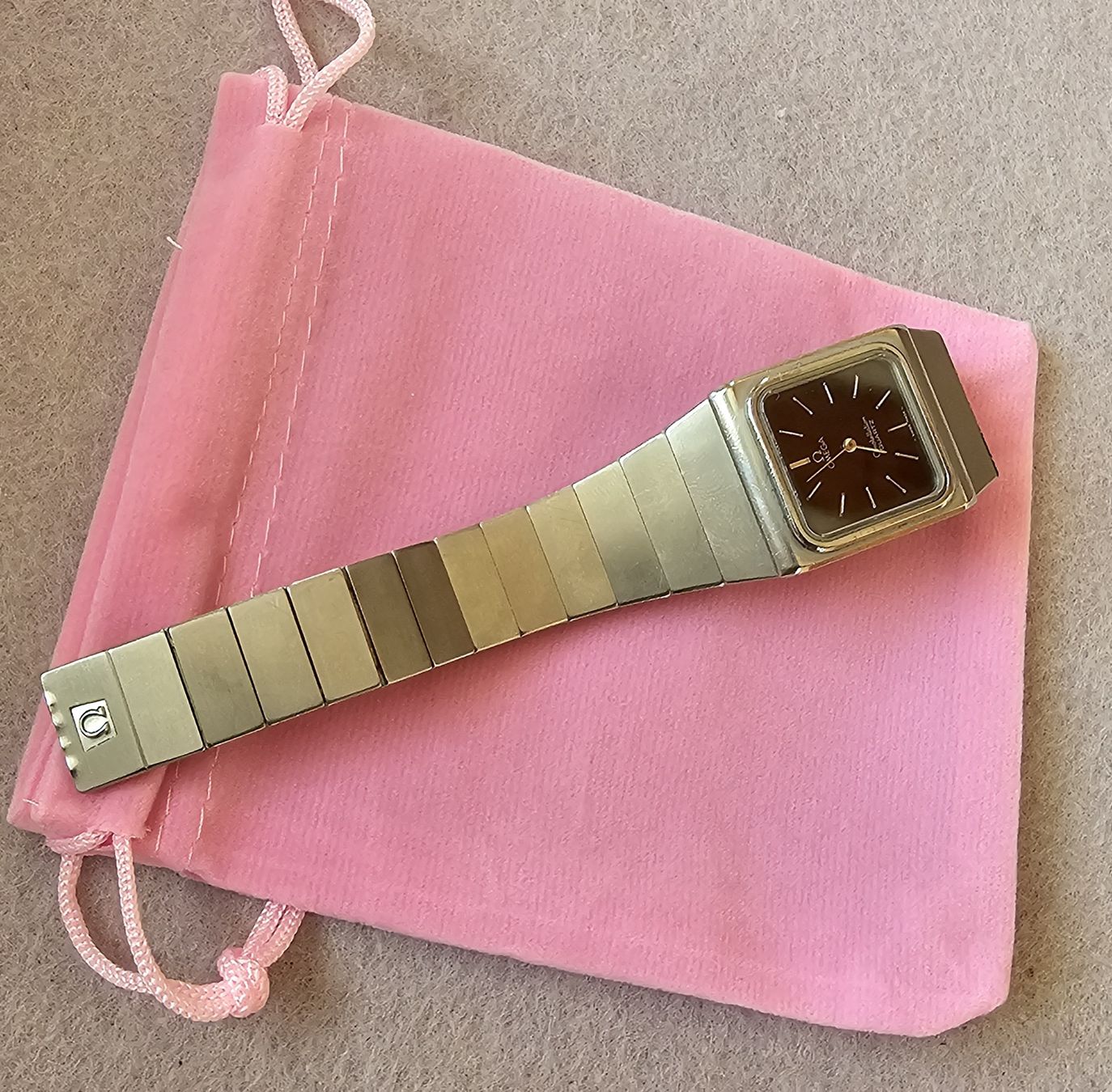 Omega Orologi: OMEGA Constellation Saphirglas Elegante Damenuhr – Usato da Speicher venduto da Swisswtch 9