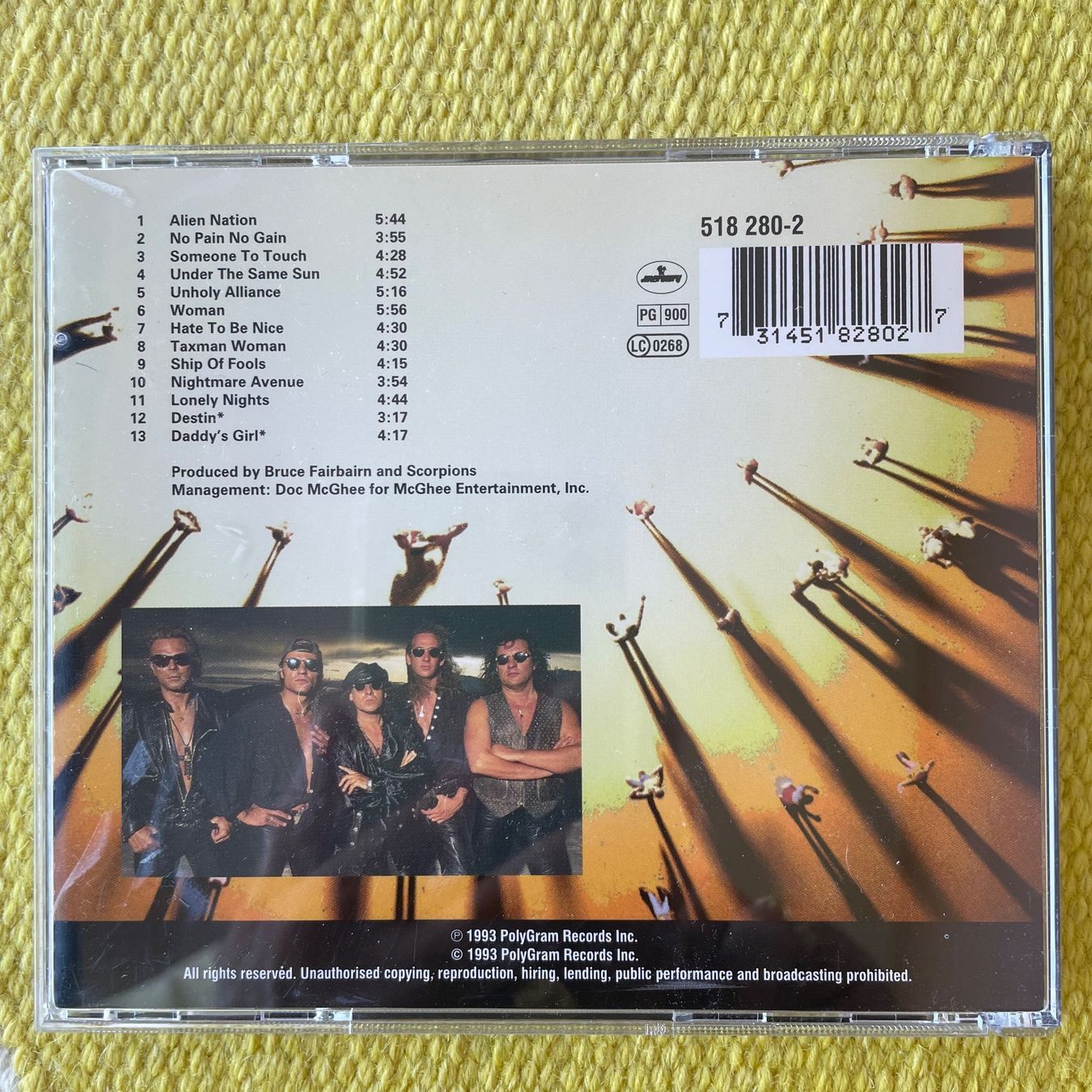 CD: SCORPIONS-FACE THE HEAT – Usato da Rorschacherberg venduto da CD-Roli 1