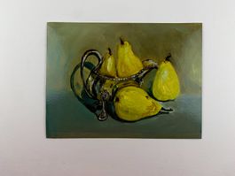 Original Ölskizze auf Canson Papier (18x24 cm) #2