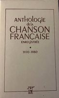 Coffret de 10 CDs Anthologie de la chanson française 1970