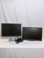 2 HP Monitore E242 Bildschirm schwarz guter Zustand
