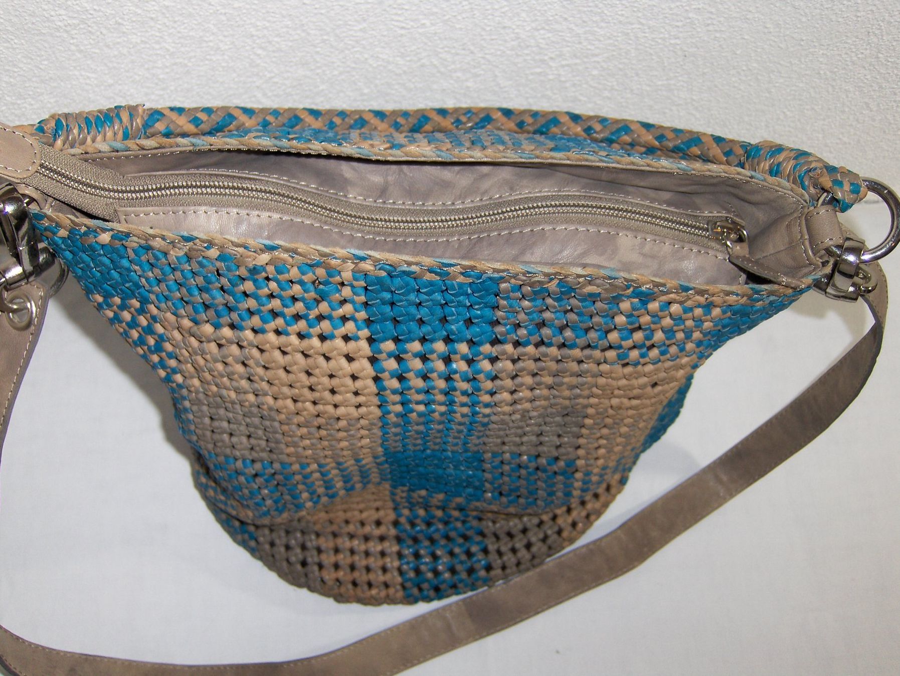 Borse da donna: Leder Handtasche geflochten – Usato da Dübendorf venduto da alracfo 6