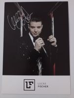 Lucas Fischer original signierte Autogrammkarte