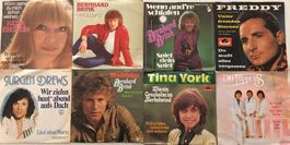 8x Vinyl-Singles – Schlager