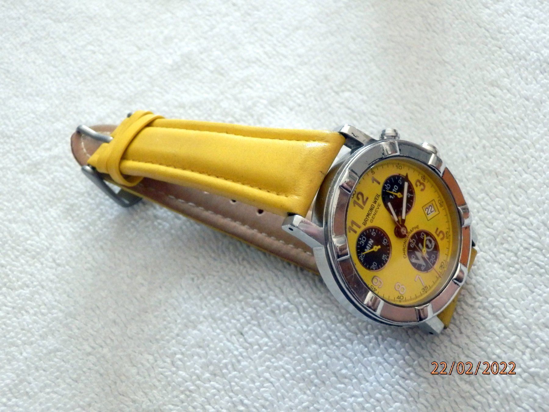 Raymond Weil Uhren: Raymond Weil, Geneve, Chronograph, 37mm – Gebraucht aus Ueberstorf von dinbau 6