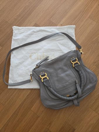Chloe Marcie Bag Cashmere Grey