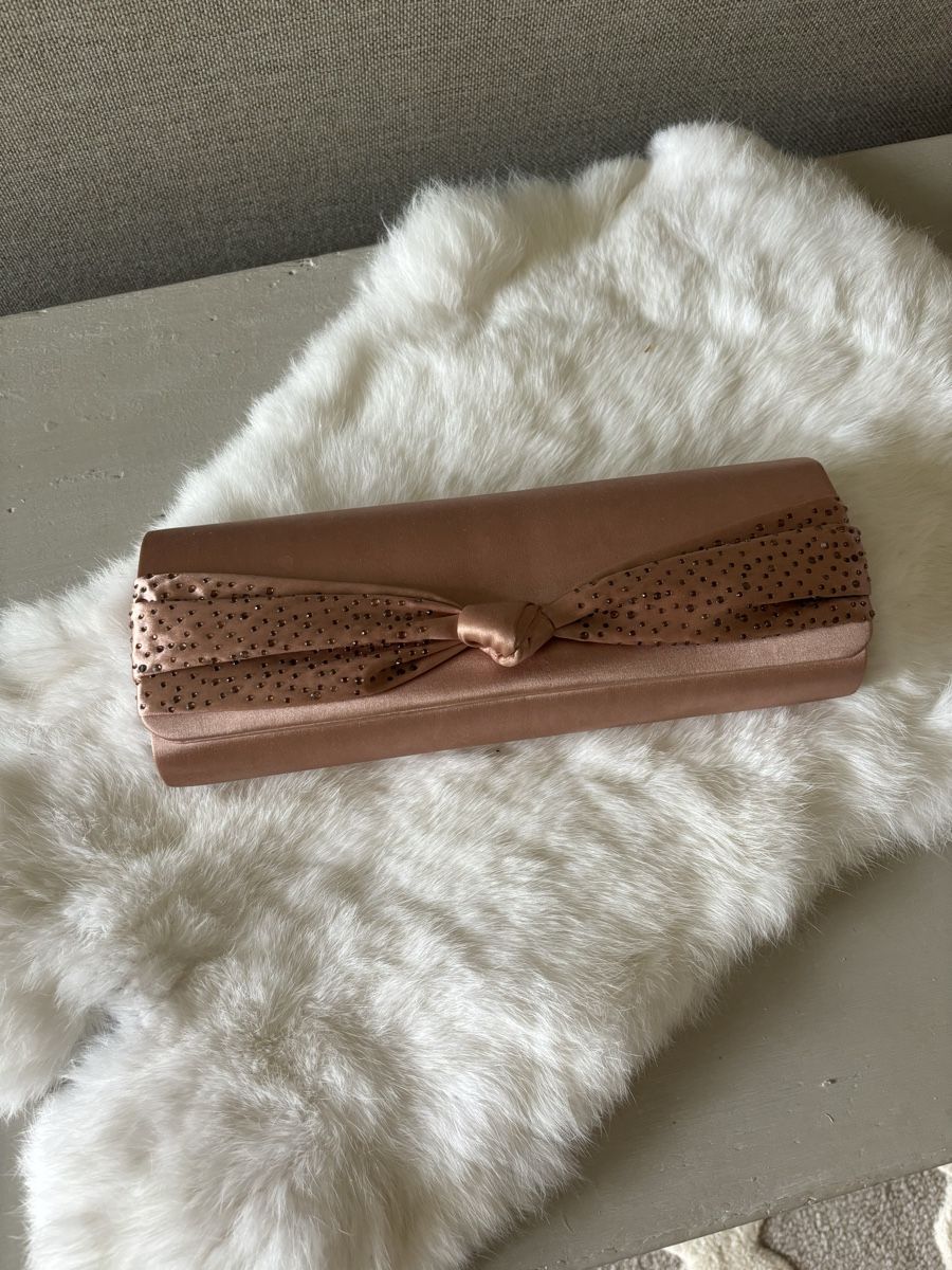 Borse da donna: Elegante Satin Abendtasche rose – Nuovo (secondo la descrizione) da Bäretswil venduto da Viechel