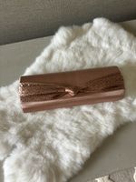 Elegante Satin Abendtasche rose